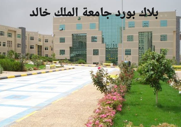 بلاك بورد جامعة الملك خالد